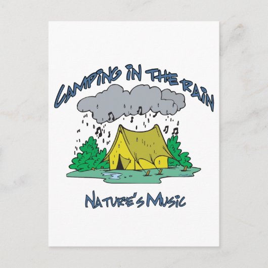 CAMP-Natures Music ポストカード (正面)
