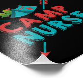 Camp Nurse Nursing RN Appreciation Camping フォトプリント (角)