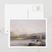 Camp of the Gros Ventres of the Prailey on the Up ポストカード (正面/裏面)