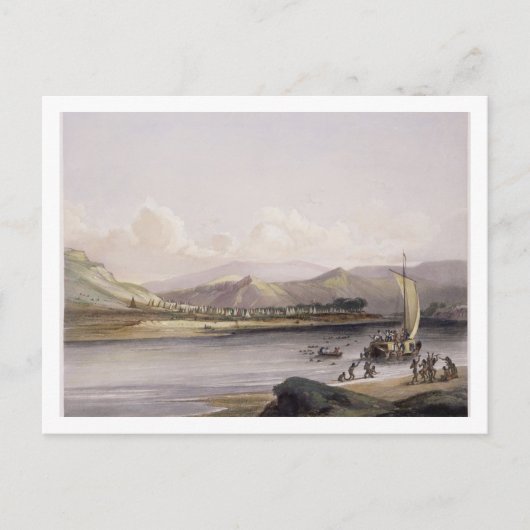 Camp of the Gros Ventres of the Prailey on the Up ポストカード (正面)