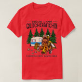 Camp Quitcherbitchin認定ベアードクターへようこそ。 Tシャツ (デザイン正面)