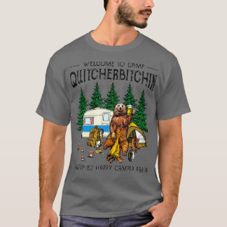 Camp Quitcherbitchin認定ベアードクターへようこそ。 Tシャツ