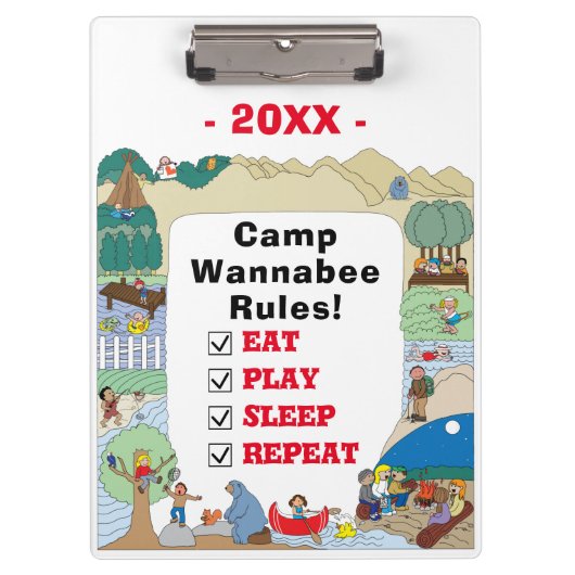 Camp Road Tripクリップボード クリップボード (正面)