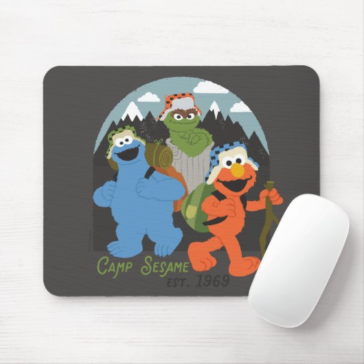 Camp Sesame Street EST. 1969 マウスパッド (マウス)