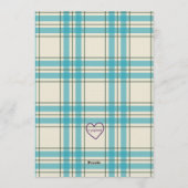 Camp & Sign Birthday 招待状 (裏面)