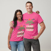 Camp Stays At Camp おもしろい Camper Ca Tシャツ (ユニセックス)