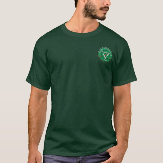 Camp Watchaug 大人Tシャツ フロントロゴのみ Tシャツ (正面)