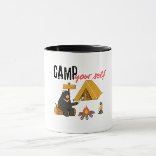 camp your self マグカップ (中央)