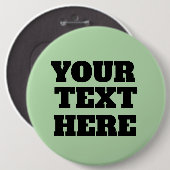 CAMPAIGN POLITICAL BUTTON CUSTOM  缶バッジ (正面&裏面)