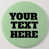 CAMPAIGN POLITICAL BUTTON CUSTOM  缶バッジ (正面)