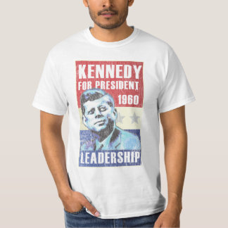 Campaign Poster John F Kennedyの歴史的な大統領 Tシャツ