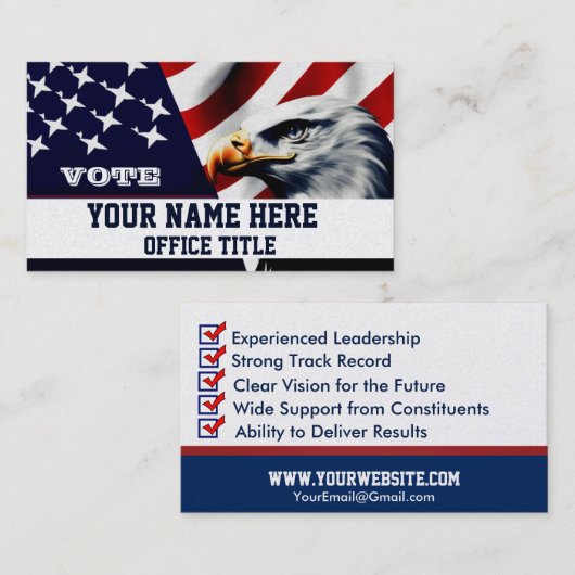 Campaign Template Business Card 名刺 (正面/裏面)