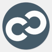 CampaignChain Sticker ラウンドシール (正面)