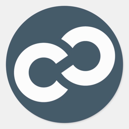 CampaignChain Sticker ラウンドシール (正面)