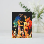 campanarバレンシアスペインのfallaのnou ポストカード (スタンド正面)