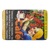 Campanha DaのボアのBebidaのコーヒーヴィンテージの広告ポスター バスマット (正面)