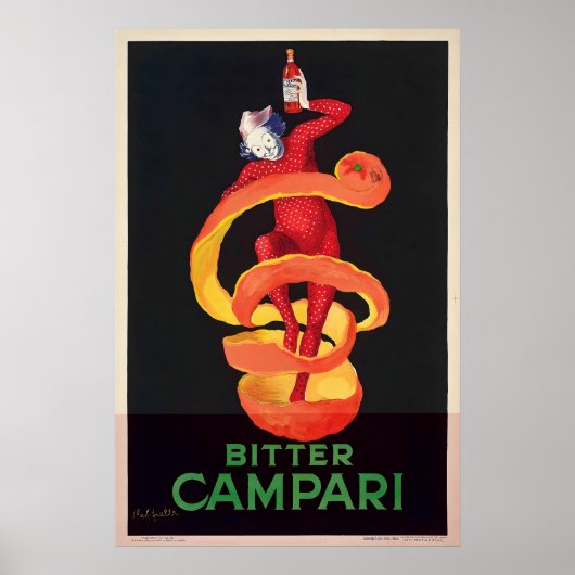 Campari Liqueur Vintage Food and Drink Poster ポスター (正面)
