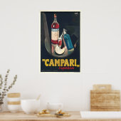 Campari Liqueur Vintage Food and Drink Poster ポスター (キッチン)