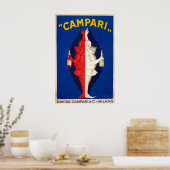 Campari Liqueur Vintage Food and Drink Poster ポスター (キッチン)