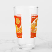 Campari Orenge(神奈川沖浪裏) タンブラーグラス (左)