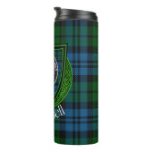 Campbell Scottish Clan Tartan & Crest タンブラー (回転右)
