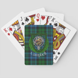 Campbell Scottish Clan Tartan & Crest トランプ