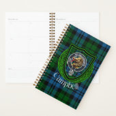 Campbell Scottish Clan Tartan & Crest プランナー手帳 (ディスプレー)