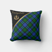 Campbell Tartan Throw Pillow クッション (正面)