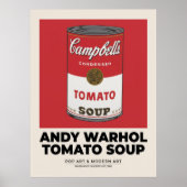 Campbells Tomato Soup ポスター (正面)