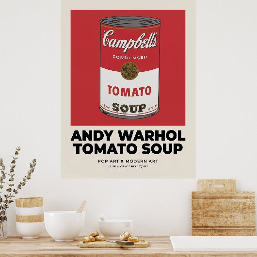 Campbells Tomato Soup ポスター (キッチン)