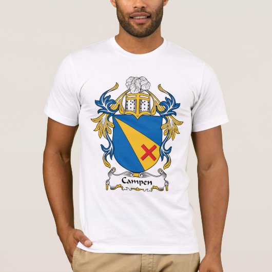 Campenの家紋 Tシャツ (正面)