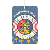 Campeones C.D. FAS Futbol Salvadorenoポスター カーエアーフレッシュナー (正面)