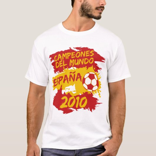 Campeones del Mundo 2010年 Tシャツ (正面)