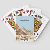 Camper Adventure Living the dream トランプ (裏面)