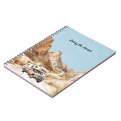 Camper Adventure Living the dream ノートブック (左側)