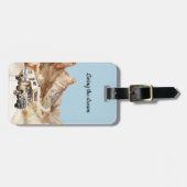 Camper Adventure Living the dream ラゲッジタグ (正面横)