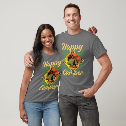 Camper Camping vintage Tシャツ (ユニセックス)