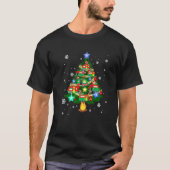 Camper Christmas Tree Cool Vehicles Camping RVing  Tシャツ (正面)