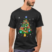 Camper Christmas Tree Cool Vehicles Camping RVing Tシャツ (正面)
