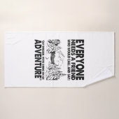 Camper Gift | Everyone Needs A Friend Birthday バスタオル (バスタオル)