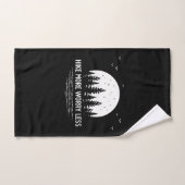 Camper Gift | Hike More Worry Less Birthday ハンドタオル (ハンドタオル)