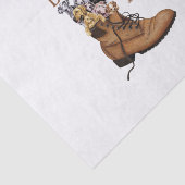 Camper Gift | Life Is Better In Hiking Boots Dog 薄葉紙 (詳細)