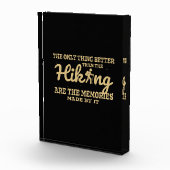 Camper Gift |The Only Thing Better Than The Hiking フォトブロック (右)