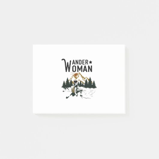 Camper Gift | Wander Woman Birthday ポストイット (正面)