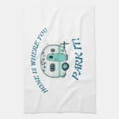 Camper Kitchen Towels by Sommer Hamilton キッチンタオル (縦)