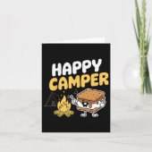 Camper Marshmallow Camping Smores Kawaii S'mores  カード (正面)