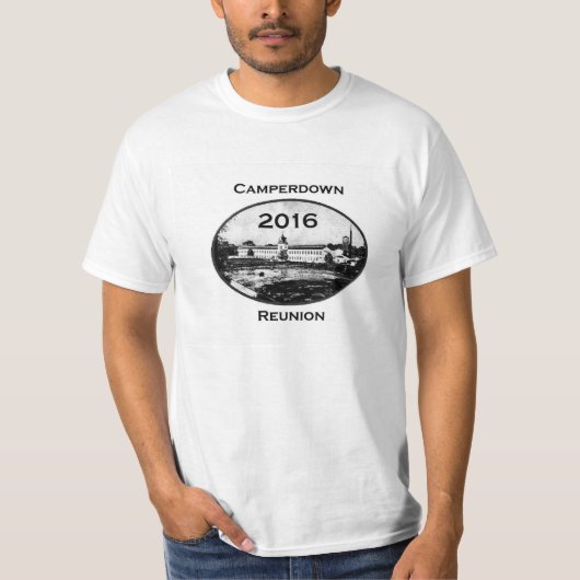 Camperdownの2016年の懇親会のTシャツ Tシャツ (正面)