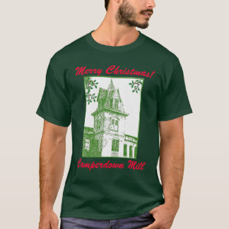 Camperdownタワーのクリスマスのティー Tシャツ