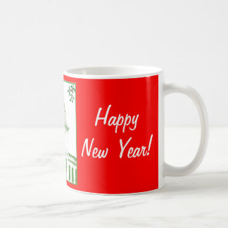 Camperdownタワーのクリスマスのマグ コーヒーマグカップ