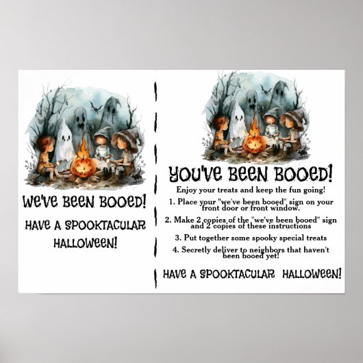 Campfire Boo Crew - A Halloween Game ポスター (正面)